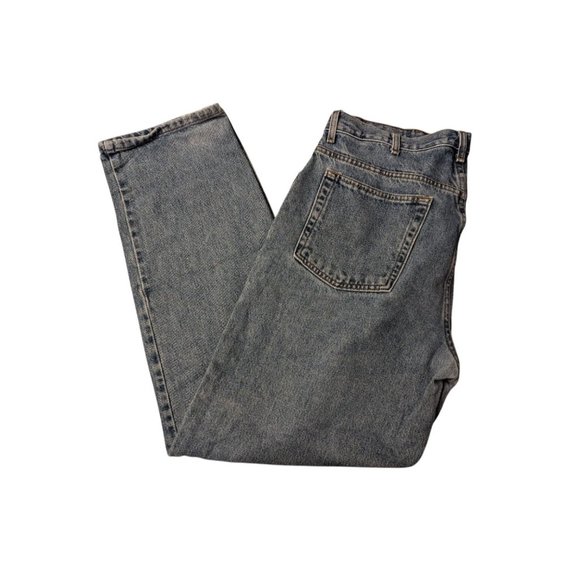 Calvin Klein Jeans Mens 36x32 Straight Leg Denim Pants Light Wash - Picture 5 of 8